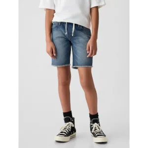 GAP DENIM Chlapčenské šortky, modrá, veľkosť