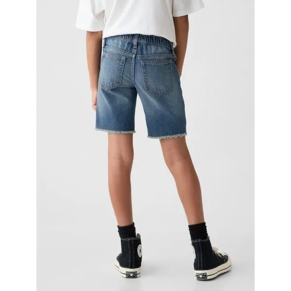 GAP DENIM Chlapčenské šortky, modrá, veľkosť