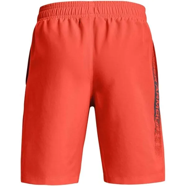 Under Armour WOVEN GRAPHIC SHORTS Chlapčenské kraťasy, oranžová, veľkosť L