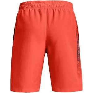 Under Armour WOVEN GRAPHIC SHORTS Chlapčenské kraťasy, oranžová, veľkosť L