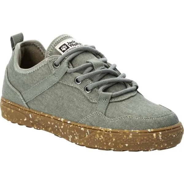 Jack Wolfskin ECOSTRIDE 3 LOW W Dámske tenisky, svetlo zelená, veľkosť