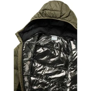 Columbia FIVEMILE BUTTE HOODED JACKET Pánska zimná bunda, khaki, veľkosť