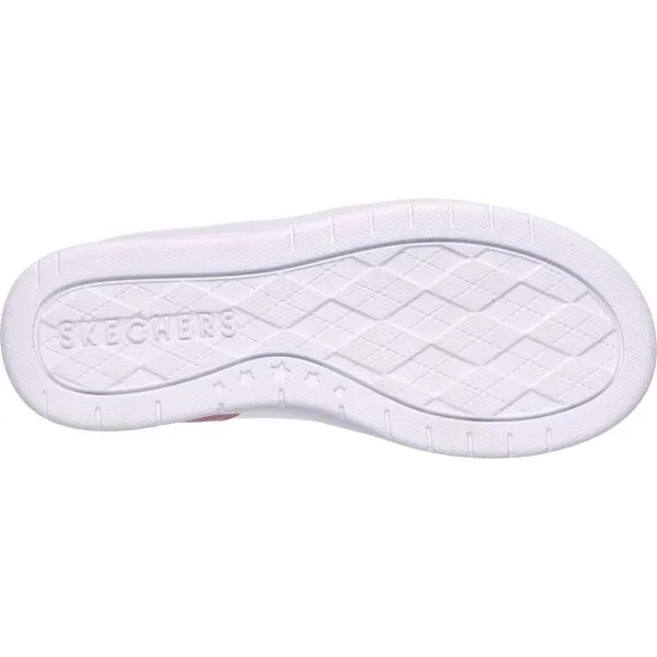 Skechers COURT HIGH - SHINE KICKS Dievčenská vychádzková obuv, biela, veľkosť