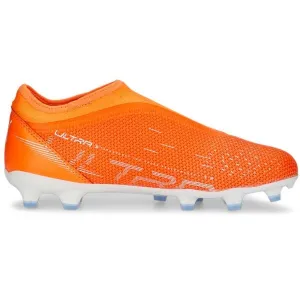 Puma ULTRA MATCH LL FG/AG JR Detské kopačky, červená, veľkosť 28