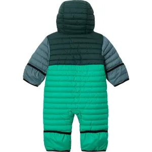 Columbia POWDER LITE REVERSIBLE BUNTING Detská zimná kombinéza, zelená, veľkosť 18-24M