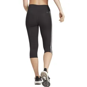 adidas TE 3S 34 TIG Dámske 3/4  legíny, čierna, veľkosť
