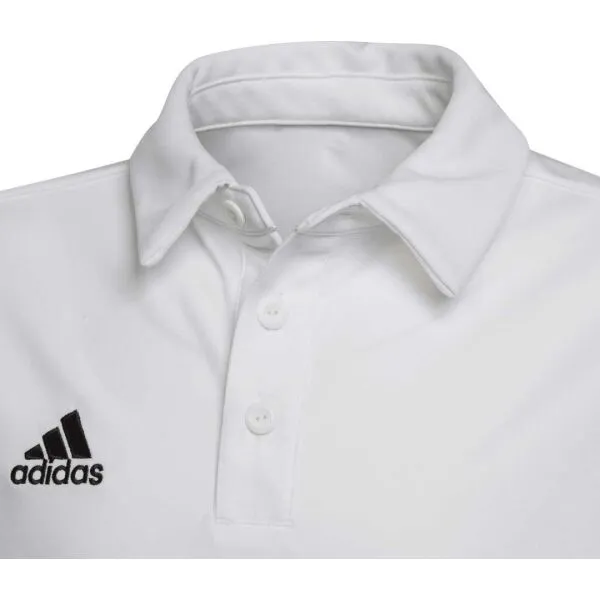 adidas ENT22 POLO Y Chlapčenské  tričko polo, biela, veľkosť