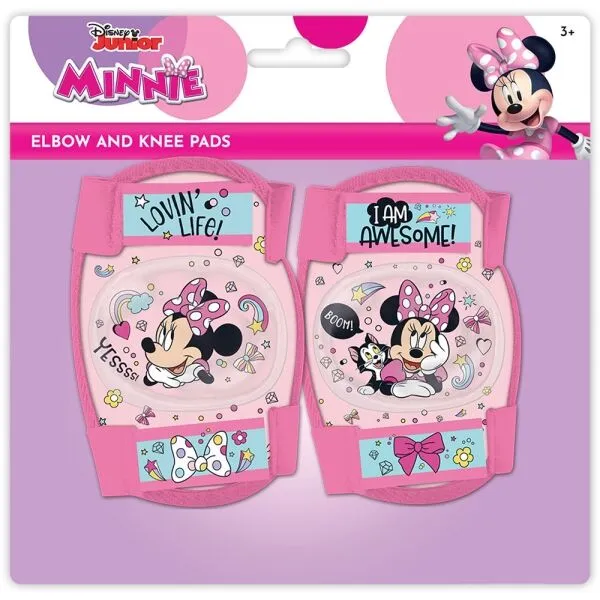 Disney PROTECTORS MINNIE Chrániče lakťov a kolien, ružová, veľkosť
