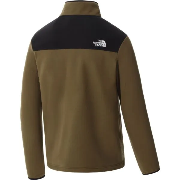 The North Face HOMESAFE M Pánska flísová mikina, khaki, veľkosť