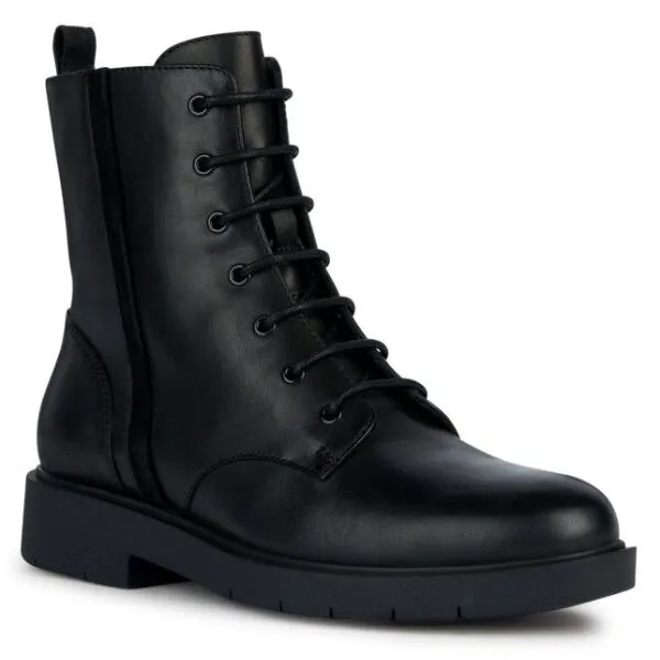 Black women's ankle boots Geox Spherica Ec1 - Women's
