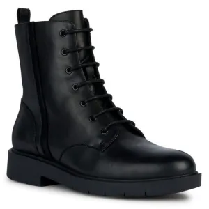 Black women's ankle boots Geox Spherica Ec1 - Women's