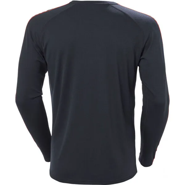 Helly Hansen Men's Lifa Active Stripe Crew Navy L Technická spodná vrstva