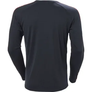 Helly Hansen Men's Lifa Active Stripe Crew Navy L Technická spodná vrstva
