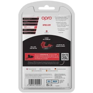 Opro SILVER Chránič zubov, čierna, veľkosť