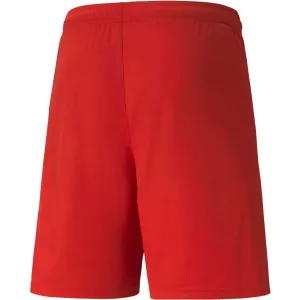 Puma TEAM LIGA SHORTS Pánske šortky, červená, veľkosť