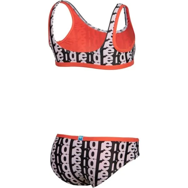 Arena MONOGRAM Dievčenské bikiny, lososová, veľkosť 8-9Y
