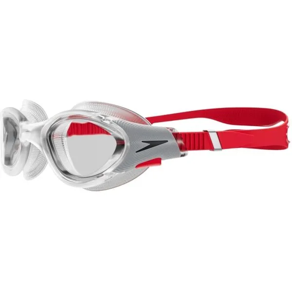 Speedo Biofuse 2.0 plavecké okuliare Farba: Transparentná / sivá / červená