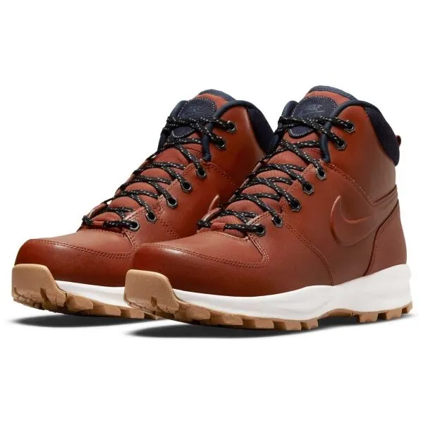 Pánska vychádzková obuv NIKE Manoa Leather SE rugged orange armory navy