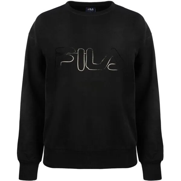 Fila IN COTTON BRUSHED FLEECE Dámske pyžamo, čierna, veľkosť