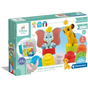 CLEMENTONI - Clemmy baby - Disney set s knižkou a kockami