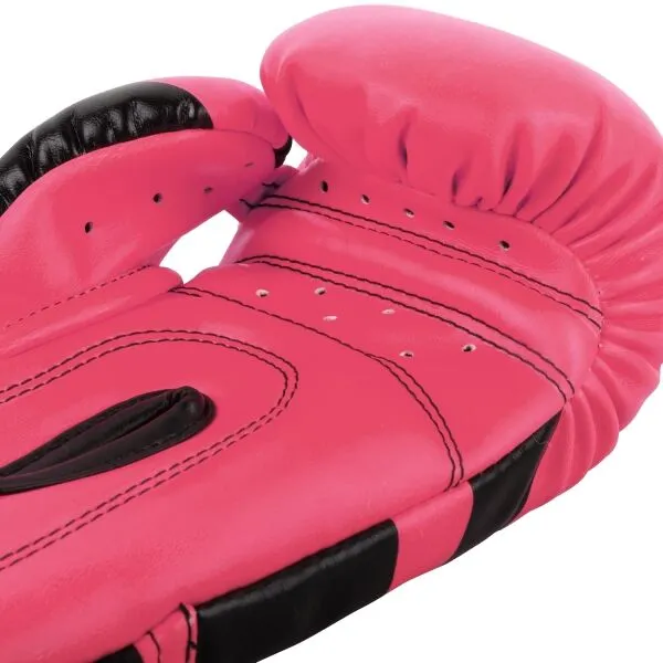 Venum ELITE BOXING GLOVES KIDS - EXCLUSIVE FLUO Detské boxerské rukavice, ružová, veľkosť