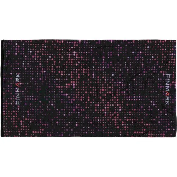 Finmark MULTIFUNCTIONAL SCARF WITH FLEECE Multifunkčná šatka, čierna, veľkosť UNI