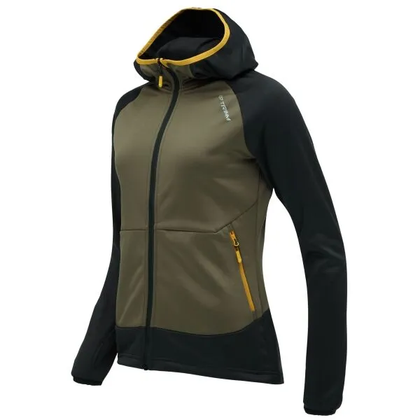TRIMM OASIS LADY Dámska mikina, khaki, veľkosť