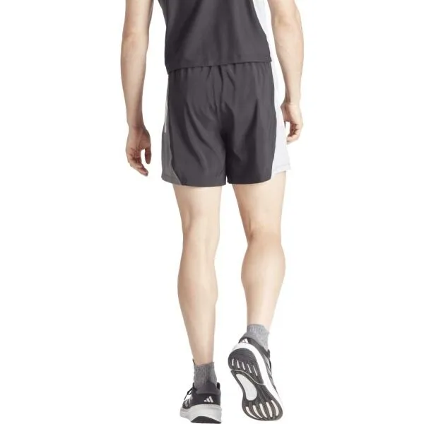 adidas OWN THE RUN COLORBLOCK Pánske bežecké kraťasy, čierna, veľkosť S 7"