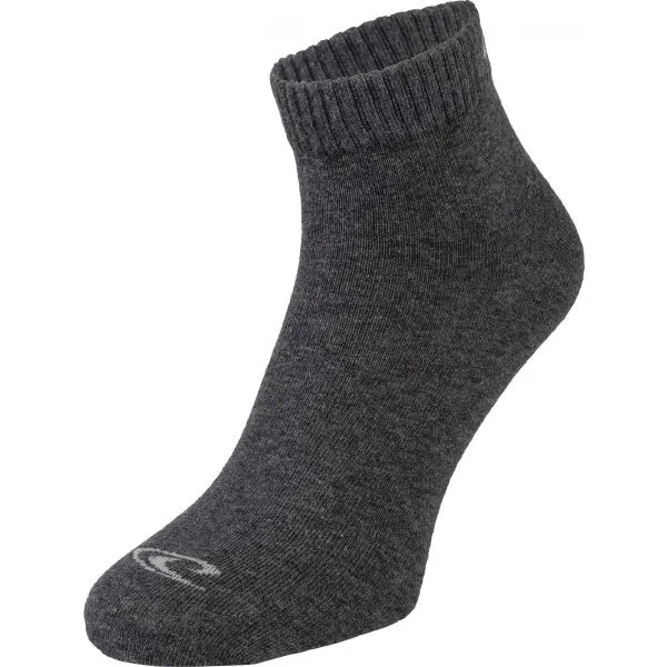 O'Neill QUARTER 3P Unisex ponožky, sivá, veľkosť 35-38