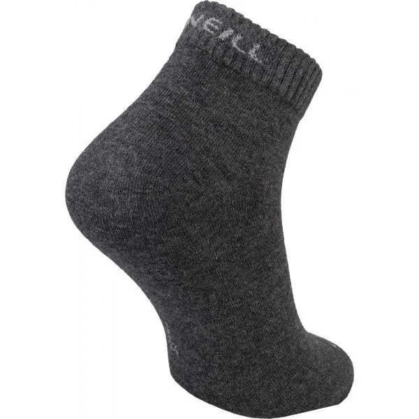 O'Neill QUARTER 3P Unisex ponožky, sivá, veľkosť 35-38