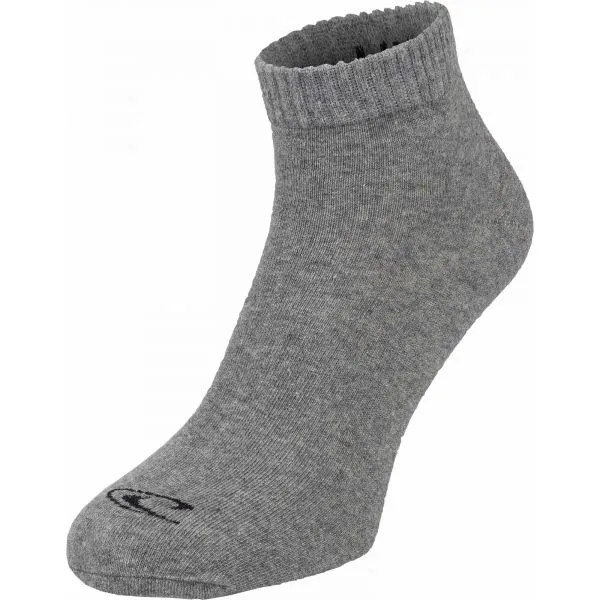 O'Neill QUARTER 3P Unisex ponožky, sivá, veľkosť 35-38