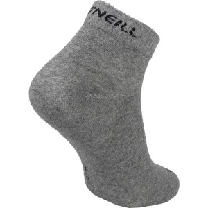 O'Neill QUARTER 3P Unisex ponožky, sivá, veľkosť 35-38