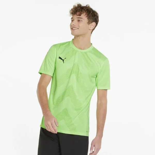 Puma TEAMGLORY JERSEY Pánske futbalové tričko, svetlo zelená, veľkosť