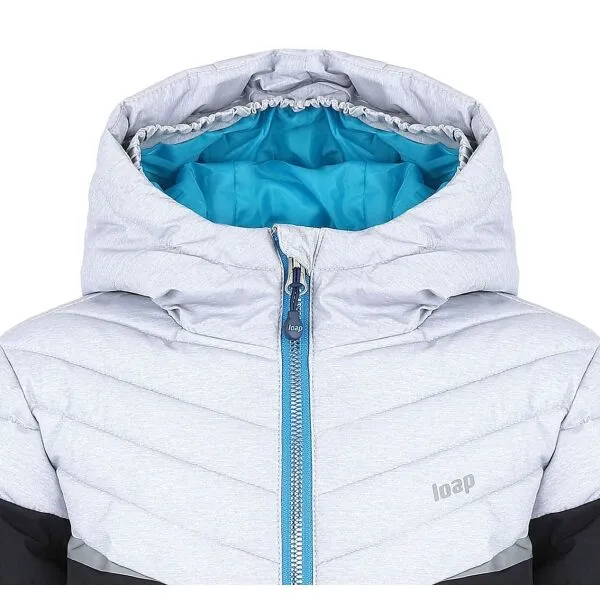 LOAP FULLSAC Chlapčenská  lyžiarska bunda, čierna, veľkosť