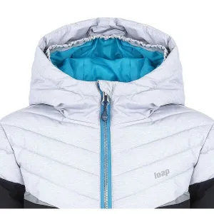 LOAP FULLSAC Chlapčenská  lyžiarska bunda, čierna, veľkosť