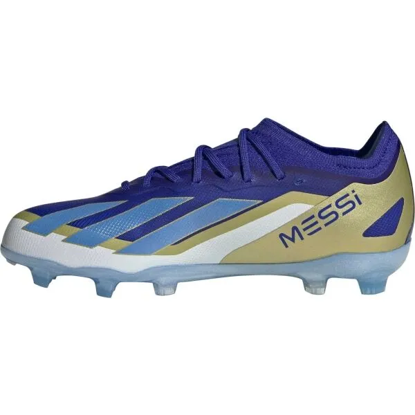 adidas X CRAZYFAST ELITE FG J MESSI Detské kopačky, modrá, veľkosť