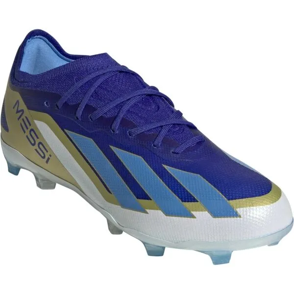 adidas X CRAZYFAST ELITE FG J MESSI Detské kopačky, modrá, veľkosť