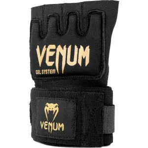 Venum KONTACT GEL GLOVE WRAPS Rukavice, čierna, veľkosť