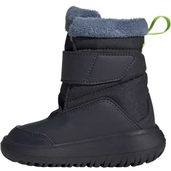 adidas WINTERPLAY I Detská zimná obuv, tmavo modrá, veľkosť