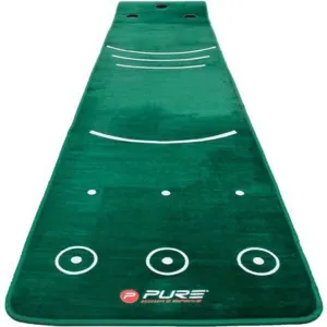 PURE 2 IMPROVE DUAL GRAIN PUTTING MAT Golfová putting podložka, tmavo zelená, veľkosť