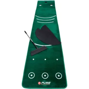PURE 2 IMPROVE DUAL GRAIN PUTTING MAT Golfová putting podložka, tmavo zelená, veľkosť