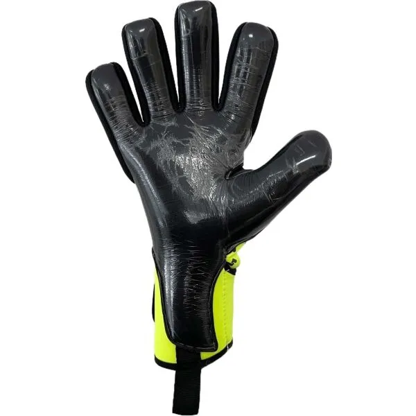BU1 ONE FLUO NC Pánske brankárske rukavice, čierna, veľkosť