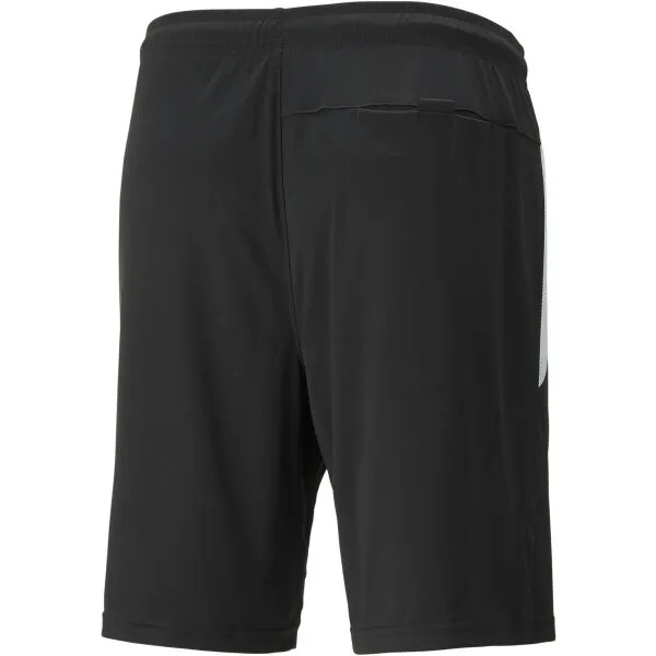 Puma TEAM LIGA TRAINING SHORTS Pánske futbalové kraťasy, čierna, veľkosť