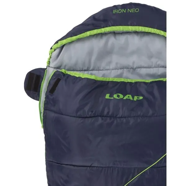 LOAP IRON NEO Spací vak, tmavo modrá, veľkosť 220 cm - pravý zips