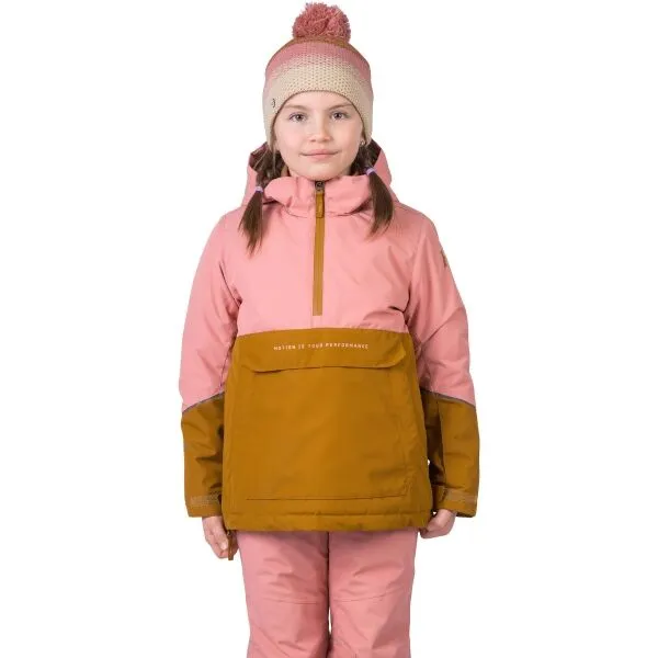 Hannah JUMY JR Detská lyžiarska bunda, ružová, veľkosť