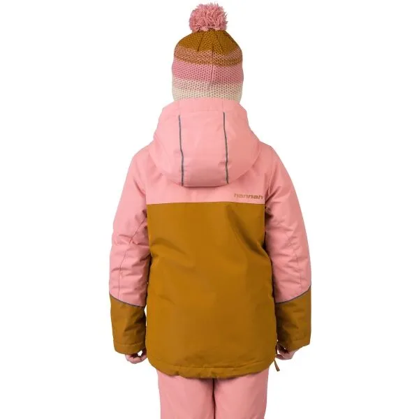 Hannah JUMY JR Detská lyžiarska bunda, ružová, veľkosť