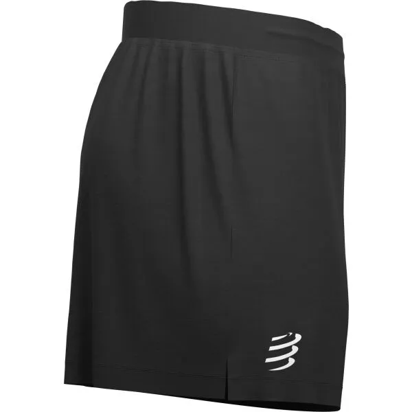 Compressport PERFORMANCE SHORT Pánske bežecké šortky, čierna, veľkosť