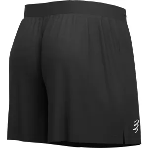 Compressport PERFORMANCE SHORT Pánske bežecké šortky, čierna, veľkosť