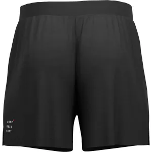 Compressport PERFORMANCE SHORT Pánske bežecké šortky, čierna, veľkosť