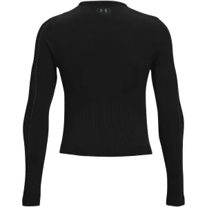 Under Armour RUSH SEAMLESS Dámske tričko s dlhým rukávom, čierna, veľkosť L
